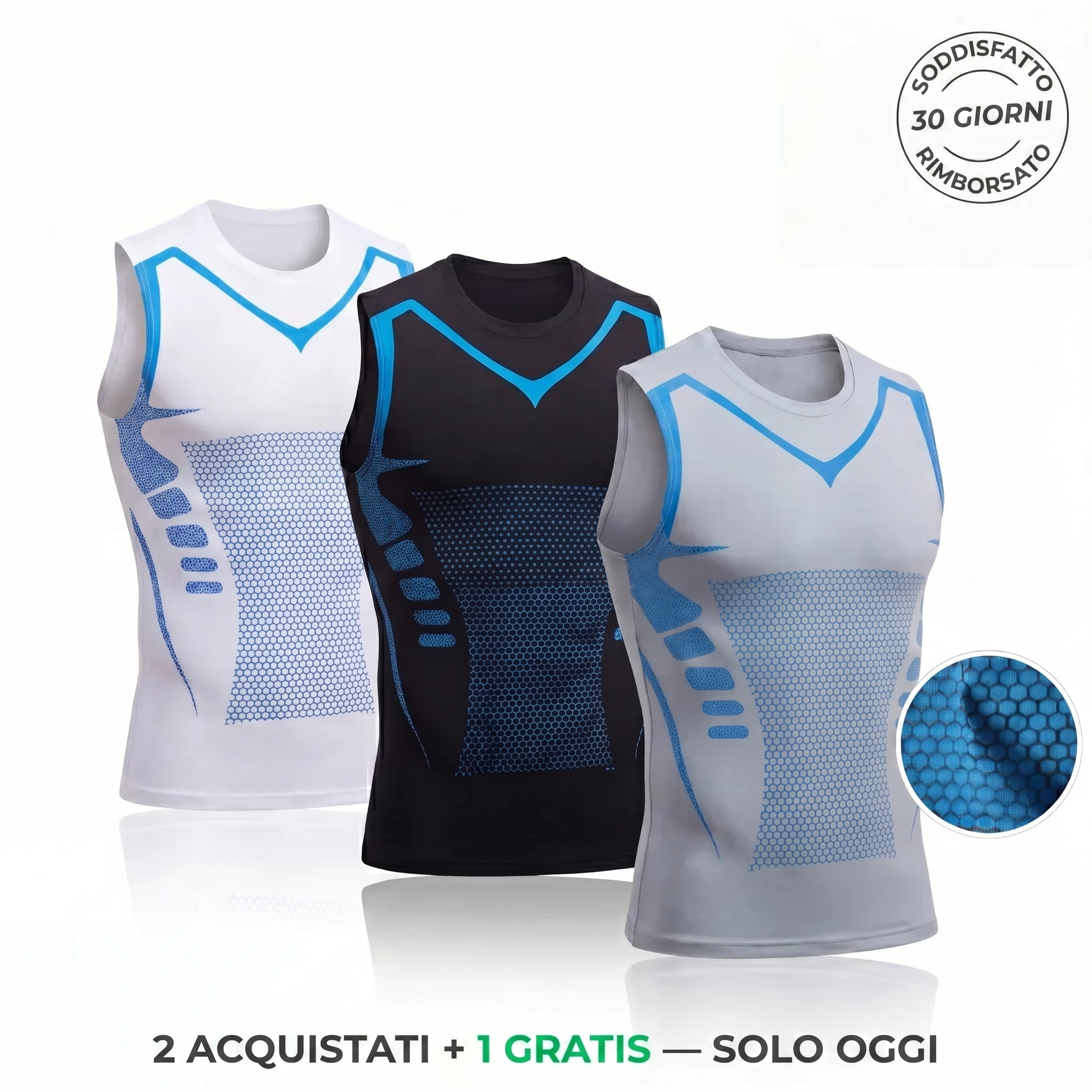 Massefit™ | Canotta compressiva modellante